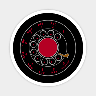 Rotary Dial Retro Magnet